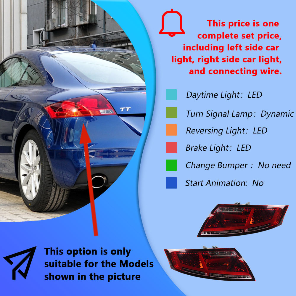 Feu arrière, un ensemble