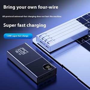 Zuot Factory OEM Mini <strong>Power</strong> <strong>Bank</strong> QC+PD3.0 Fast Charging 20000mah 30000mah <strong>Power</strong> <strong>Bank</strong> Portable Built in Cable - Product Image 2