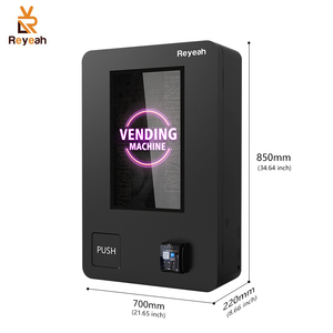 Wand montage Münze Touchscreen Metall Kleiner Verkaufs automat für Kondom gewebe Sanitär artikel Kreditkarten zahlungs system - Product Image 3