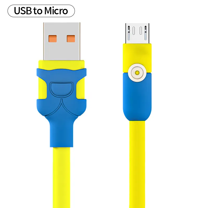 블루 동급생 고속 충전 마이크로 케이블 USB C 화웨이 Xiaomi 1M 충전기 케이블 데이터 코드 B 액체 소프트 실리콘 데이터 코드