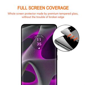 HD điện thoại Tempered Glass nhà máy bán buôn cho Motorola RAZR 50 60 siêu cạnh keo 9H 3D cong cạnh bảo vệ màn hình - Product Image 2
