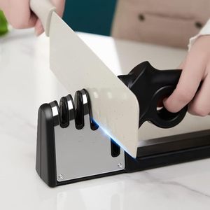 <span class=keywords><strong>Amazon</strong></span> Hotsale Cho Dao Nhà Bếp 4-Trong-1 Của Nhãn Hiệu Dao Cắt Kéo Mài - Product Image 5