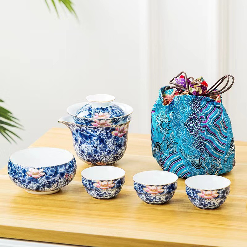 Qingyun Lexin Instant Brewing Cup: One Pot and Three Cups