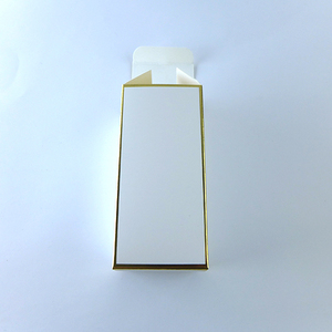 定制产品包装小白盒包装，普通白纸盒，白纸板化妆盒 - Product Image 1