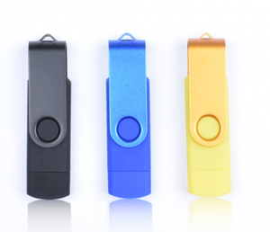 USB 3.0 2合1 OTG闪电闪存驱动器大容量包装旋转设计，用于在电脑Mac上共享备份文件 - Product Image 5