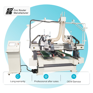 Máquina anidadora automática 1325 1530 Atc Cnc Router Máquina cortadora de piedra CNC de 3/4/5 ejes - Product Image 1
