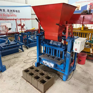 Línea de producción de bloques huecos de hormigón semiautomática pequeña, maquinaria de fabricación de ladrillos de construcción de cemento, máquina para fabricar bloques de palés - Product Image 4