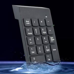 Mini 2.4GHz Wireless <strong>Numeric</strong> Keypad Numpad 18 Keys Digital <strong>Keyboard</strong> for Accounting Teller Laptop Notebook Tablet Number Keycap - Product Image 5