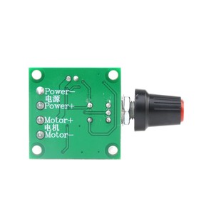 DC 2A PWM regolatore di velocità del motore con funzione di controllo a bassa tensione 1803BK 1.8V-12V - Product Image 5