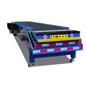 <strong>Loading</strong> <strong>and</strong> <strong>Unloading</strong> Conveyor Telescopic Conveyor Belt Moving <strong>Lifting</strong> Belt Double-wing Ramp - Product Image 6