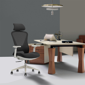 Modern Commercial Office Mesh Chair From China Ergonomic <strong>Swivel</strong> With Adjustable Headrest for Home and Computer Use - Product Image 2