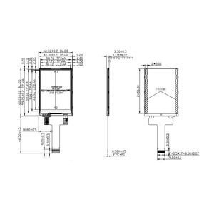 2.4 'usb flash drive programmabile piccolo vedere attraverso il display lcd cm e-bike modulo LCD - Product Image 4