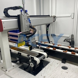 Máquina clasificadora de baterías con escaneo OCV Prueba Polaridad Flip y Cell Cache para línea de montaje automático de batería prismática - Product Image 4