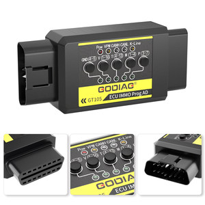 Gt105 obd החדש gt105 obd ii לפרוץ את העוזר אקו mo prog ad מחבר כלי