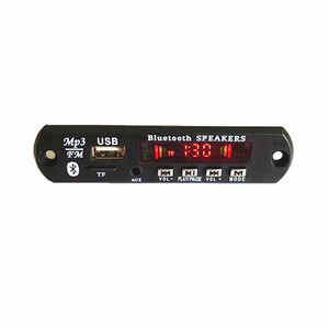 JK6838BT Módulo de circuito de Altavoz Bluetooth, tablero de decodificador de circuito PCBA de reproductor MP3 BT con amplificador 10W canales x2