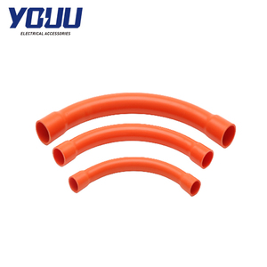 YOUU ünlü ürünler avustralya pürüzsüz yüzey PVC elektrik boru dirsek süpürme viraj plastik burç kaynak döküm kutusu - Product Image 1