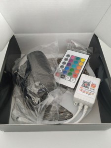 DC12V 24V 5M <strong>150</strong> <strong>Led</strong> 300 <strong>LED</strong> SMD 5050 Smart Ip20 <strong>Rgb</strong> <strong>Led</strong> Flex <strong>RGB</strong> Light Strip Set with 24key Remote Control Adapter - Product Image 6