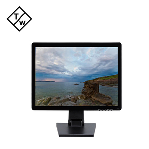 19インチ液晶工業用デスクトップモニターLED HD VGA入力 & USBインターフェース新しい抵抗タッチスクリーンモニター - Product Image 1