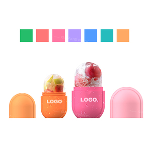 Penjualan terlaris 2025 ukuran Mini silikon pendingin Kecantikan es pijat wajah <span class=keywords><strong>Logo</strong></span> kustom rol es perawatan wajah rol dunia es - Product Image 2