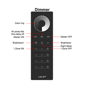 High Quality 2.4g Led <strong>Light</strong> Controller DC12 24v Touch Controller for Led Wireless Remote <strong>Control</strong> - Product Image 5