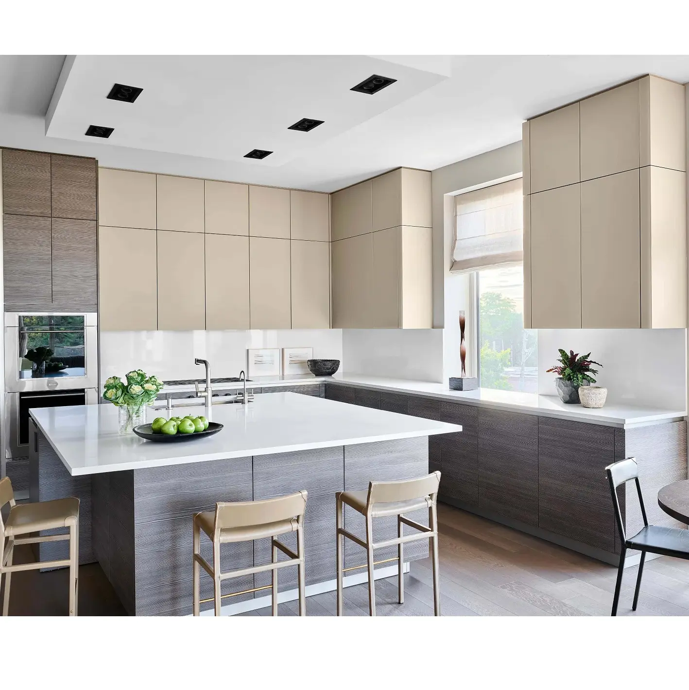 Customize Free Design Complete Modern Pantry Organizer Melamine Kitchen Cabinet