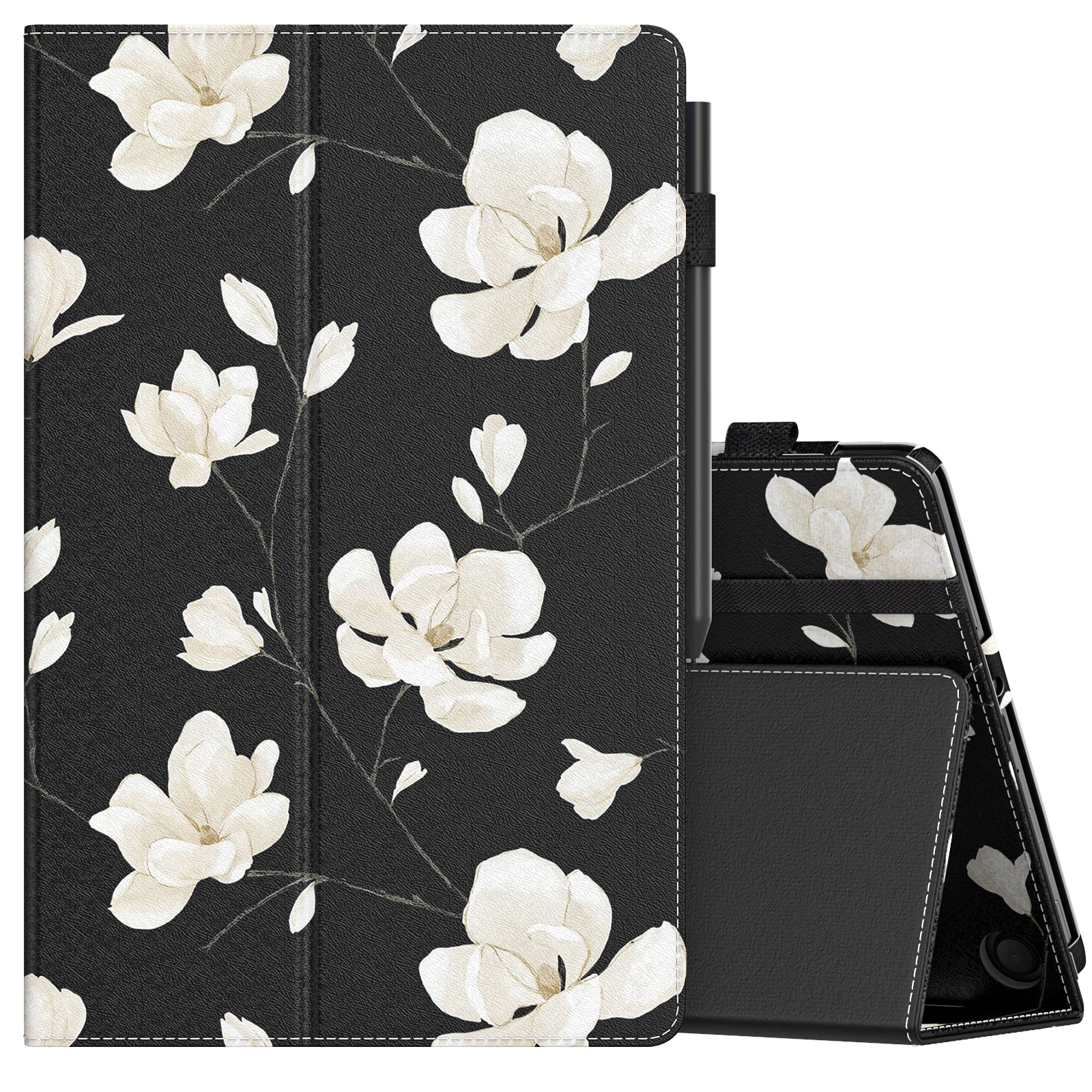 Magnolia noir et blanc