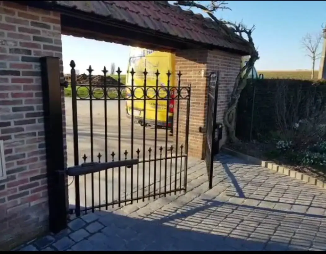 Brillante Residenziale l' uso del giardino battente apri del cancello automatico dual arms gli operatori