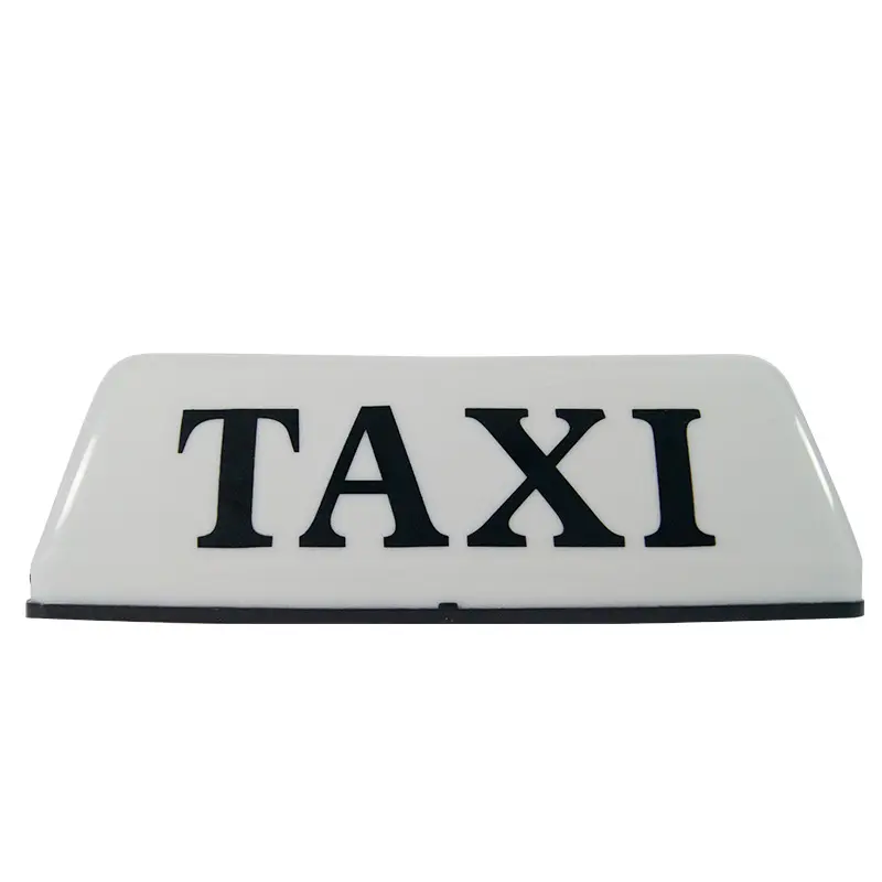 Cross-border 12V car roof light Taxi rubber magnet 21w roof taxi light wholesale