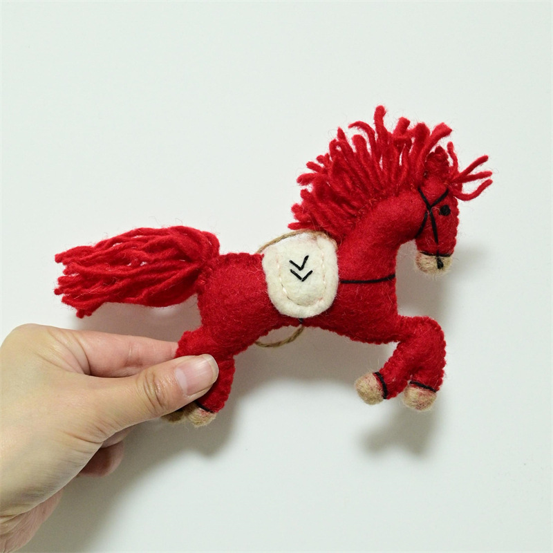 Red fire horse-12cm