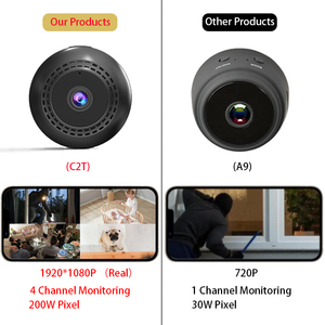 保姆无线Pir小型家庭安全与实时馈送1080p迷你无线网络摄像机 - Product Image 4