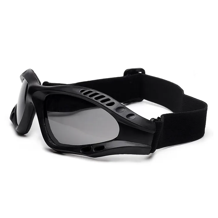 Lightweight Outdoor Tactical Impact Goggles UV400 ANSI Anti Fog Tactical Eye Glasses CS Shooting Goggles