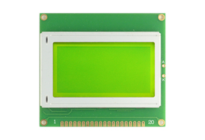 COB Grafik LCM 12864 Modul 128 * 64 Punkte Matrix STN schwarze Buchstaben auf gelbgegrüntem Hintergrund LCD Modul mono - Product Image 3