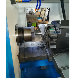 Máquina de torno CNC torno GSK FANUC de alta precisión para cama plana pequeña, H36 H46, guía lineal, precio de china - Product Image 1