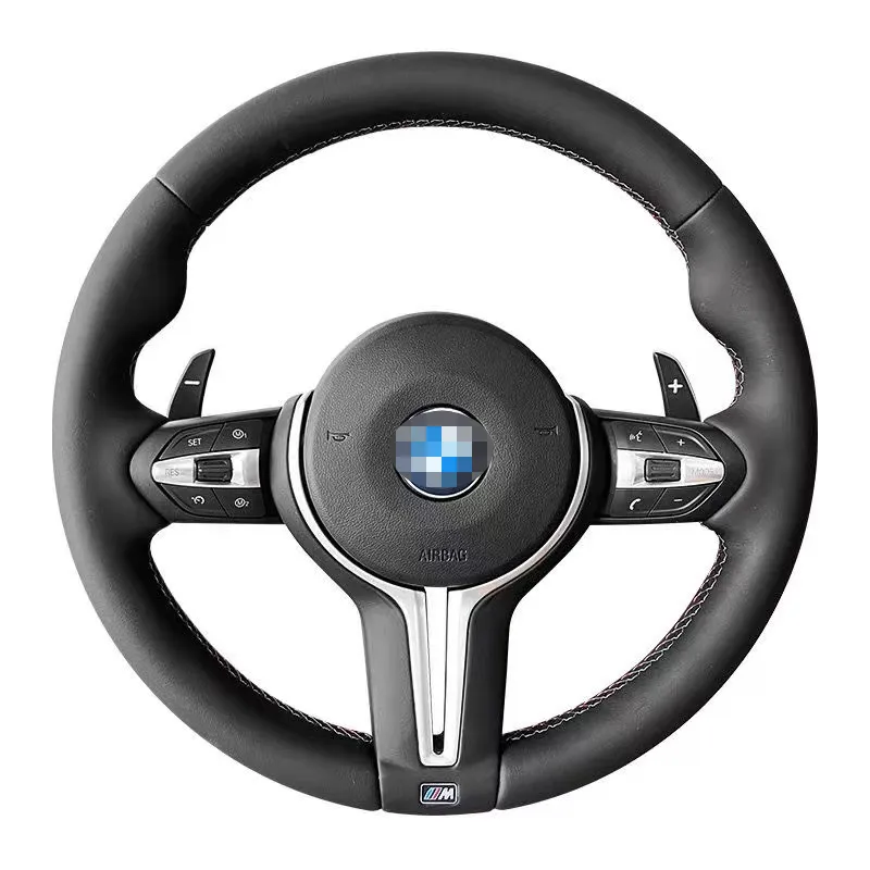 Volante de couro completo para BMW Série F Car Volante Gênero