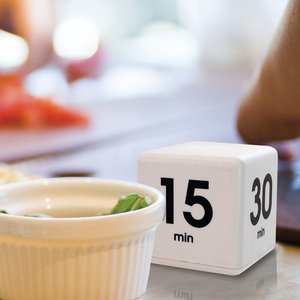 Cube Timer sensore di gravità Flip LCD Timer da cucina esercizio conto alla rovescia Timer da gioco 30/60 minuti per la gestione del tempo dei bambini - Product Image 5