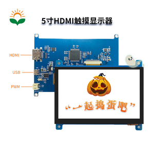 Módulo de visualización de pantalla de 5 puntos táctiles LCD 800*480 de 5 pulgadas y - Product Image 2