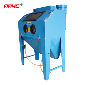 AA4C 420L kumlama dolabı kum kumlama kabini kumlama makinesi AA-SBC420 - Product Image 2