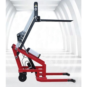 Small Electric Hydraulic Crank <strong>Arm</strong> <strong>Loading</strong> and Unloading Forklift <strong>Manual</strong> Lifting Truck - Product Image 3