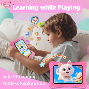 Toptan yüksek performanslı MTK çocuklar Tablet çift kamera 3000mAh eğitim Android oyunu Infantaile toplu - Product Image 2