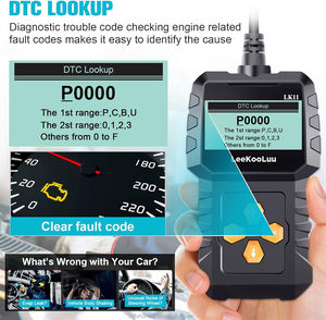 For All Models Since 1996, Professional <strong>Code</strong> Reader, OBD2 Scanner, Simple Setting: Clearing and Resetting Engine Fault <strong>Code</strong>. - Product Image 5