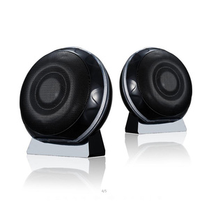 Portable <strong>Computer</strong> Speaker With Subwoofer USB-Powered Wired Desktop Speakers With 3.5mm Aux <strong>Input</strong> LED Atmosphere Light - Product Image 2