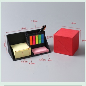 Juego de Bloc de notas autoadhesivas en caja, pestañas coloridas, etiquetas de colores, Mini Bloc de notas con caja de regalo - Product Image 3