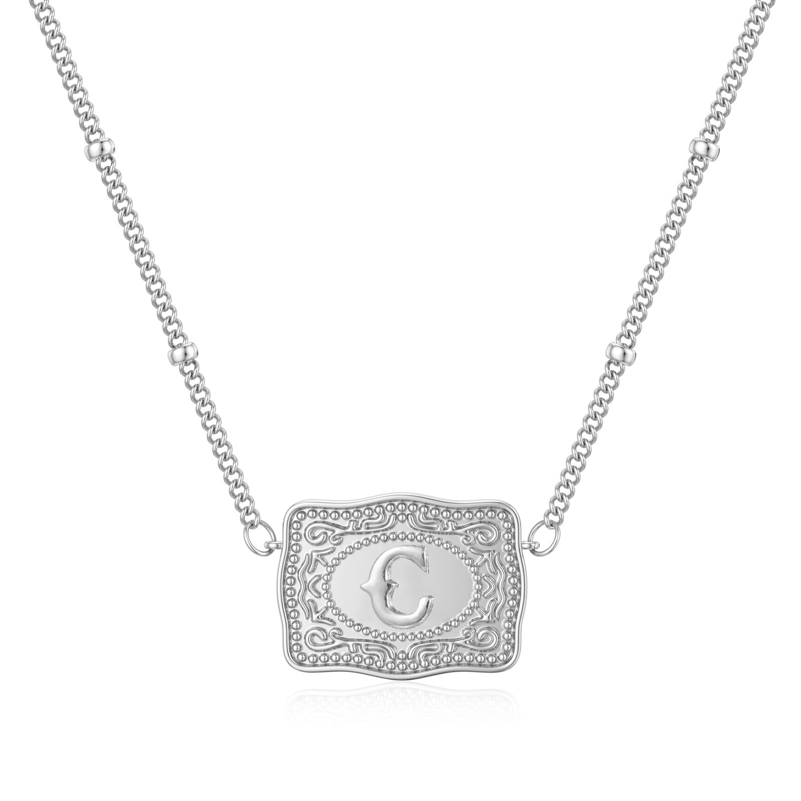 Necklace-C-silver