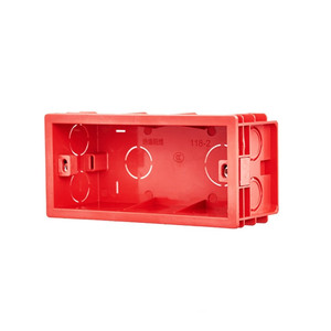 US Standard Internal Mounting Box Back Cassette for 118mm*72mm 3 <strong>Ways</strong> Standard Wall Switch and USB Socket - Product Image 5