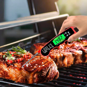 Su geçirmez arkadan aydınlatmalı MANGAL izgaralar anında et termometresi özelleştirilebilir ODM pişirme barbekü için destek sıcaklık kontrol cihazı - Product Image 5