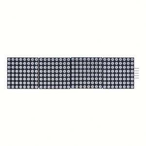 MAX7219ドットマトリックスモジュールマイクロコントローラー4インワンディスプレイ付き5Pラインレッドグリーンブルー - Product Image 4