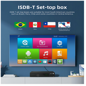 ISDB-T dekoder fabrika dijital Tv karasal alıcı Full HD 1080P FTA ücretsiz hava dekoder Isdb t decodidiset Set Top Box - Product Image 3