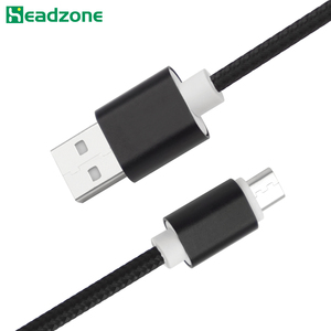 定制标志1m铝合金镀金USB 2.0微型b线智能数据高效数据传输制造USB - Product Image 6