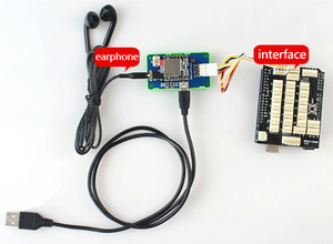 MP3 riproduzione di musica modulo 16G TF cassetta altoparlante Ar-duino scheda di sviluppo di programmazione microbit mainboard Mini cavo USB - Product Image 4