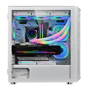 Fabbrica di pupazzo di neve Design basso MOQ Gaming Computer Case ATX PC Case del Computer & torri Server telaio con interfaccia USB 2.0/3.0 - Product Image 2